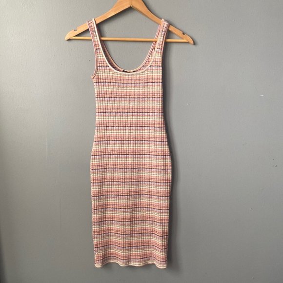 Multi Colour Body-con Summer Dress☀️ - Picture 4 of 6